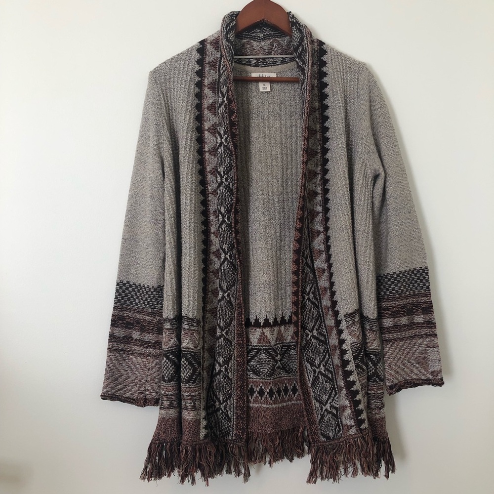 { style & co } • boho sweater/cardigan